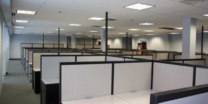 Corporate office Compatico workstation installation