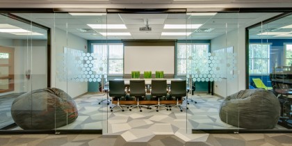 Office One Demountable Glass Wall Installation Technology Company