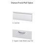 Drawer front and pull styles - Great Openings