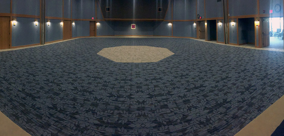 Floor covering installation - Interface carpet tile - Biodiversity color Delta