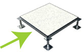 Raised flooring stringer image