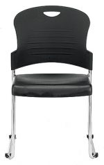 Buy Eurotech Aire S5000 Black Stacking Side Chair